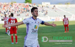 El capitán Machado celebra un gol esta temporada.