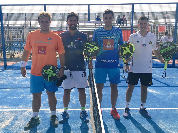 Antonio Luque se despide del Miami Padel Masters