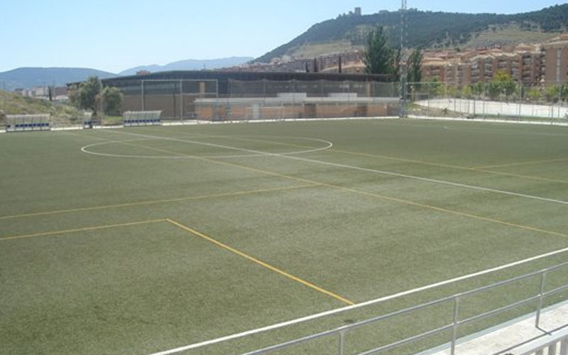 El campo de fútbol de Las Fuentezuelas será reparado próximamente Panorámica del campo de fútbol de Las Fuentezuelas