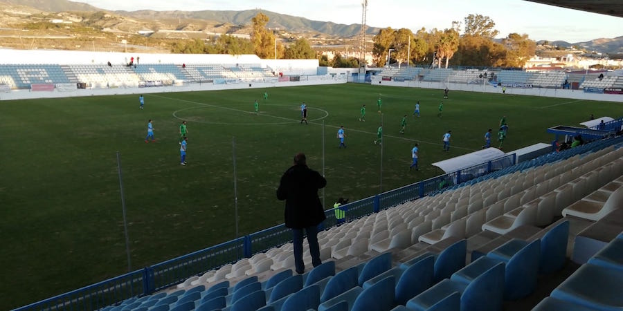 Estadio Escribano Castilla durante el Motril - Atlético Mancha Real