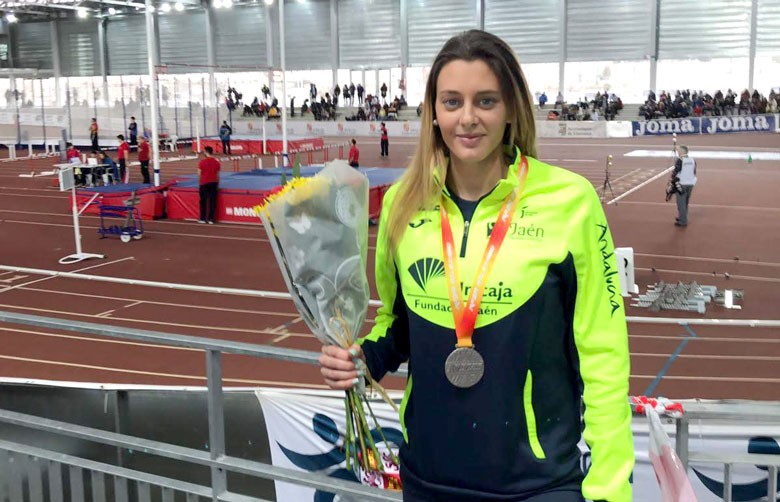  Dolores Morillas, plata en el Campeonato de España de pista cubierta de Salamanca