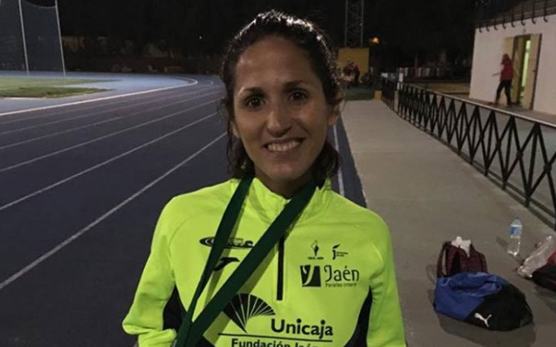 Cynthia Ramírez del Unicaja Atletismo