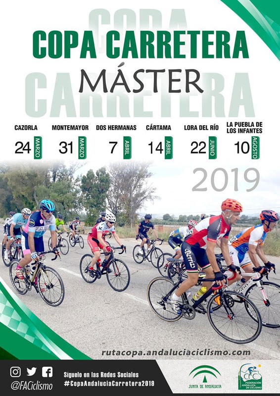 Cartel anunciador de la Copa Master Andalucía Carretera