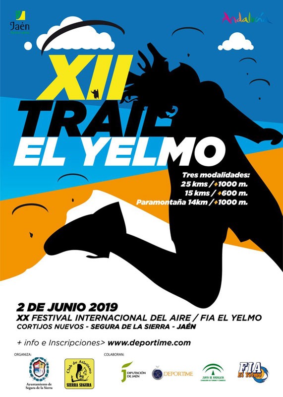 Cartel XII Trail FIA El Yelmo