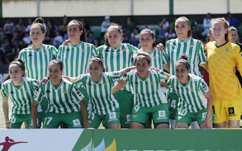 Clau Blanco, titular con el Betis Féminas Formación inicial del Betis Féminas
