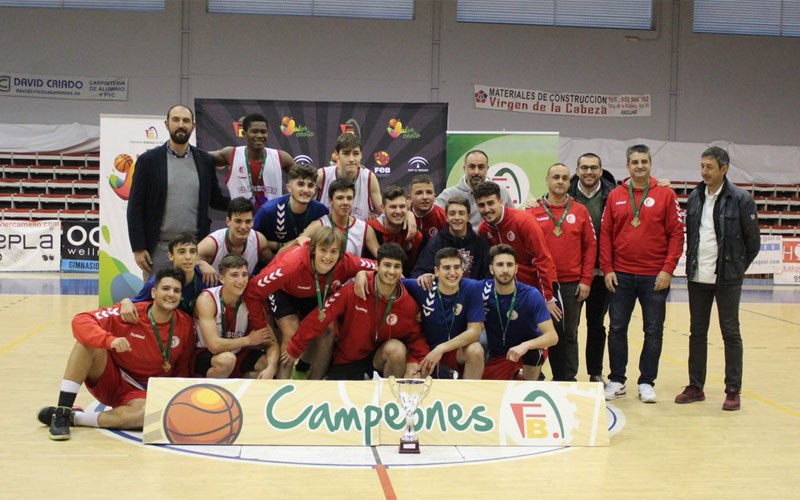 Jugadores del CB Andújar junior masculino