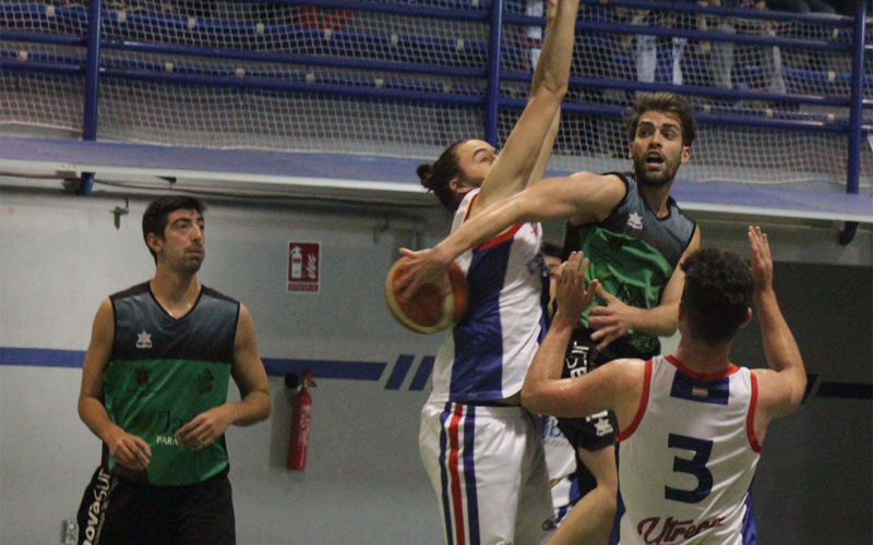 Jugadores del CB Cazorla durante un partido en Liga EBA