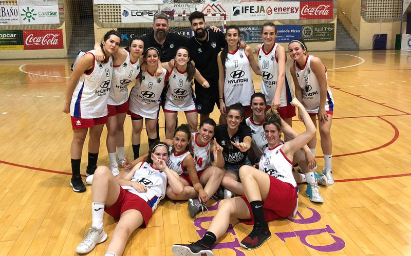 Jugadoras del CB Jaén senior femenino