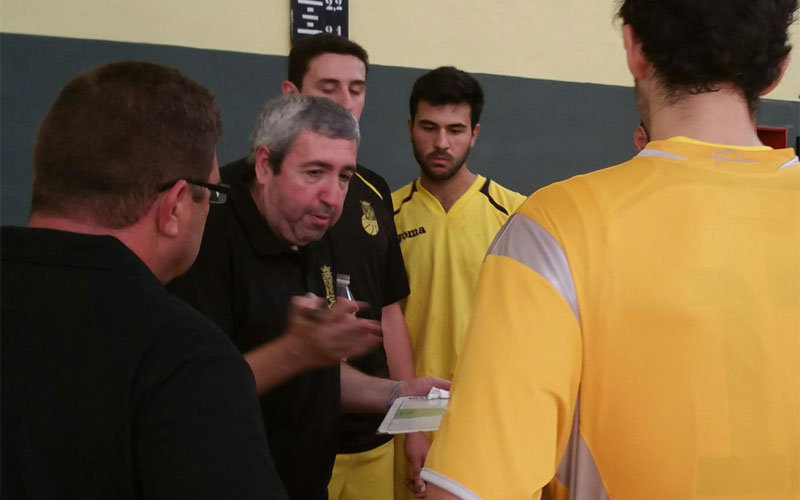 Antonio Martos en su etapa como entrenador