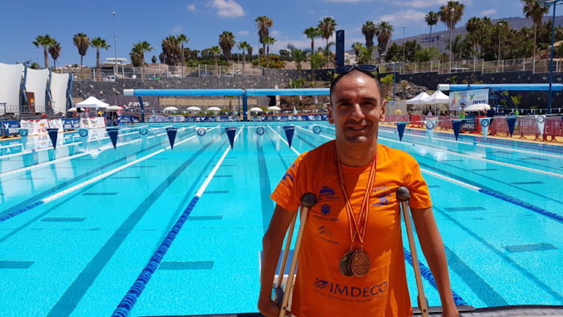 Miguel Ángel Martínez Tajuelo en los Campeonatos de España en Tenerife