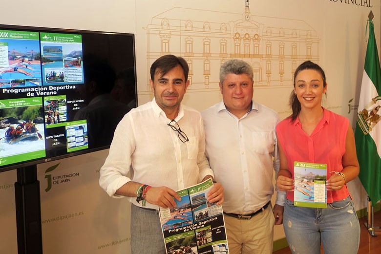 Presentación de las actividades deportivas en verano propuestas por Diputación. Diputación plantea unas cuarenta actividades deportivas.