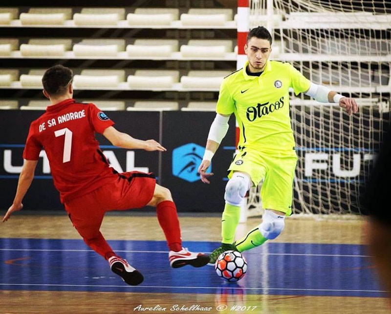 Gozi jugó el pasado año en el KB United francés Roberto Gozi llega al Jaén Paraíso Interior FS.