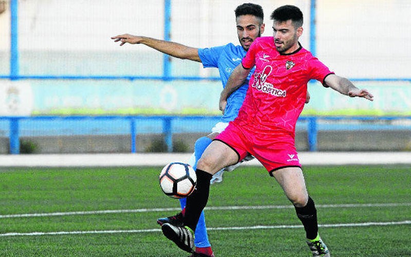 Lobato en un partido con el UP Viso