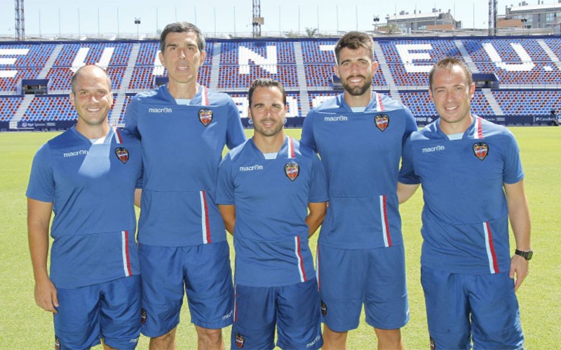 Juanjo Rico en su etapa en el Levante UD