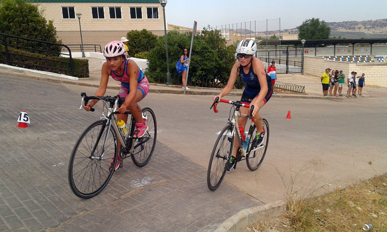 Fue la segunda prueba del I Circuito Provincial de Triatlón de Menores de Diputación.