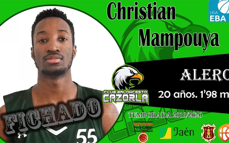 Christian Mampouya, nuevo jugador del CB Cazorla