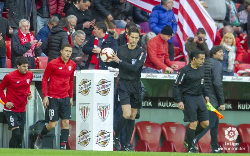 Munuera Montero, árbitro de la Liga Santander