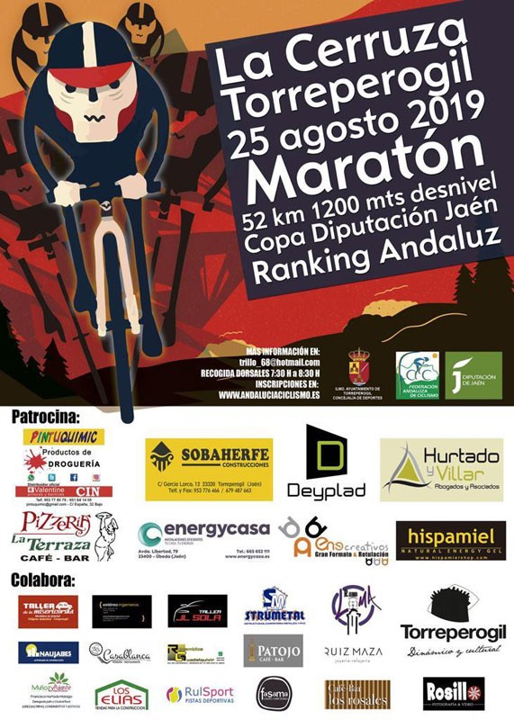 Cartel del II Open BTT La Cerruza Torreperogil