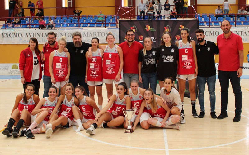 Jugadoras del Jaén CB Femenino