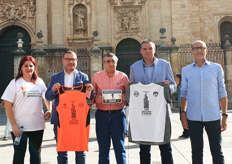 Presentación, en la mañana de hoy, de la prueba atlética. Foto: Ayto Jaén.