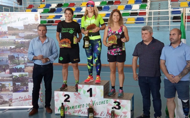 Podio del Cross de Vilches