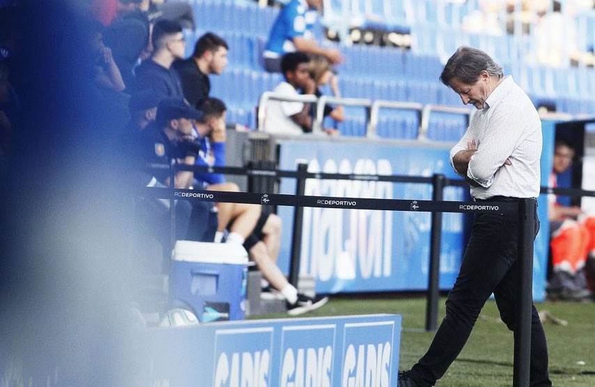 Anquela, entrenador del Deportivo de la Coruña