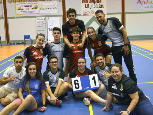 Equipo del Club Bádminton Arjonilla