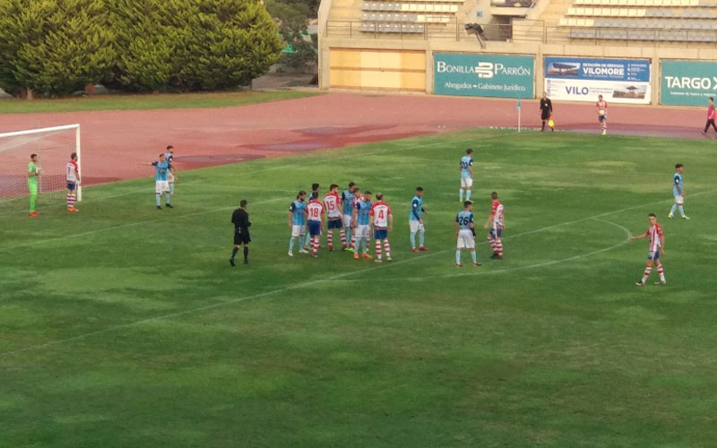 Acción del partido entre El Ejido y Torredonjimeno 