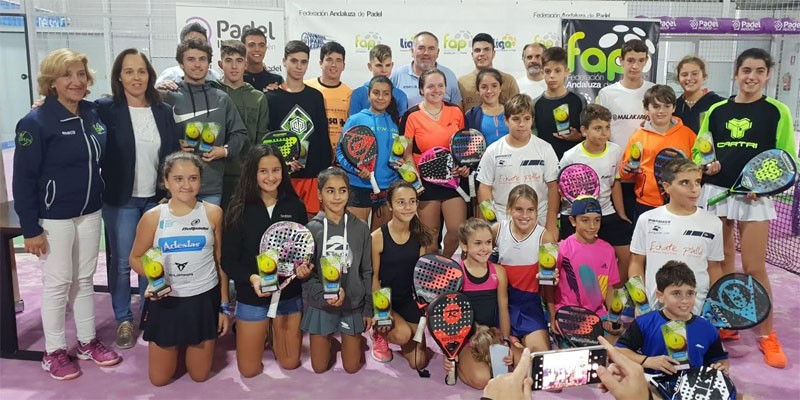 Ganadores de la prueba del Circuito de Menores celebrada en Jaén