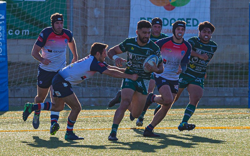 Sigue la excelente dinámica de Jaén Rugby tras doblegar al Liceo Francés