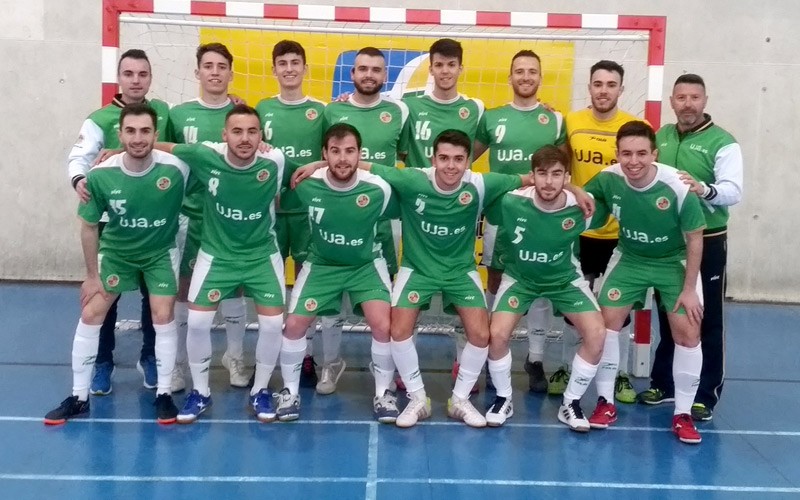 equipo de la universidad de jaén de fútbol sala