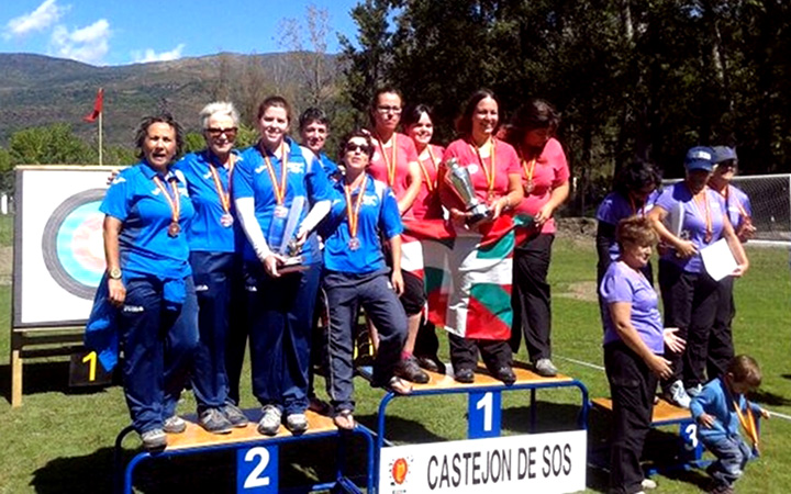 Arcosur, subcampeón en el Campeonato de España de tiro con arco