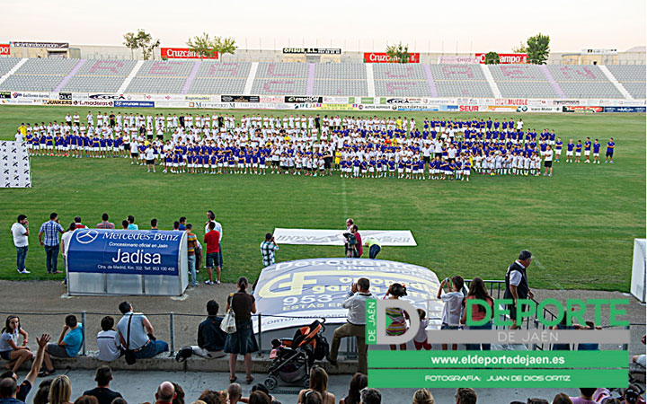 Presentación de las categorías inferiores del Real Jaén en la temporada 2013-14