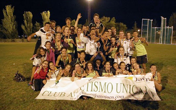 Los cadetes del Unicaja Atletismo consiguen bronce en el Nacional de Alcobendas