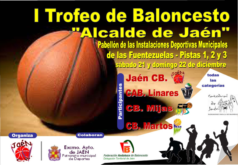 Las Fuentezuelas acogerá el I Trofeo de Baloncesto ‘Alcalde de Jaén’