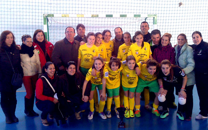 Fuconsa-Vandelvira, campeón provincial de fútbol sala femenino sub-16