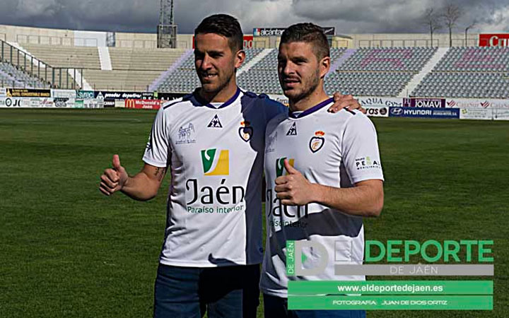 Sutil y Joselu, presentados por el Real Jaén
