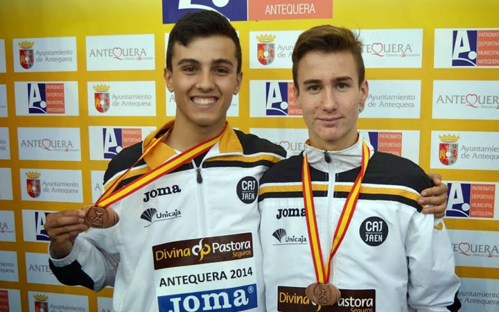 El Unicaja Atletismo consigue dos bronces en el Nacional Cadete de pista cubierta