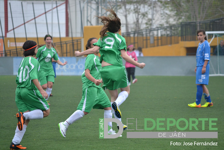 El Atlético Jiennense se proclama campeón de la Liga Provincial de fútbol-7 femenino sub-16