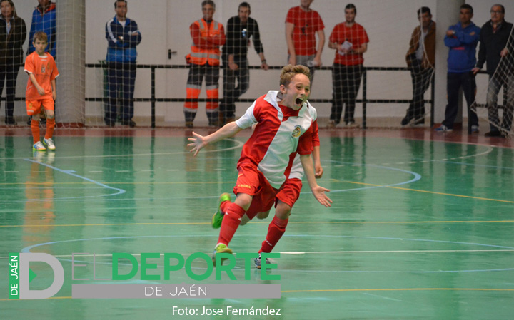 La selección benjamín de Almería, campeona de Andalucía de fútbol sala