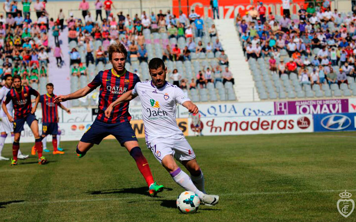 El Barça B mete al Real Jaén en serios problemas (la crónica)