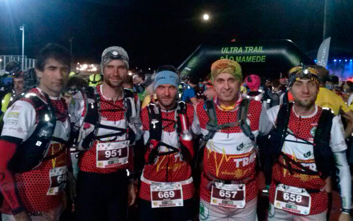 Trailrunners Alma Gaia Jaén, quintos en la ‘Ultra Trail de Sao Mamede’