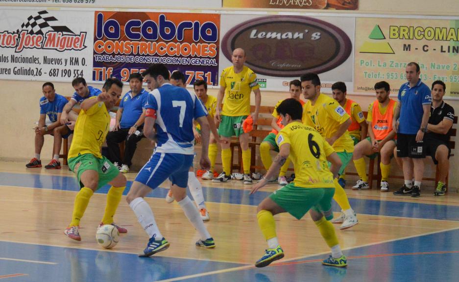 El Jaén FS vence al Linares Atlético en un amistoso