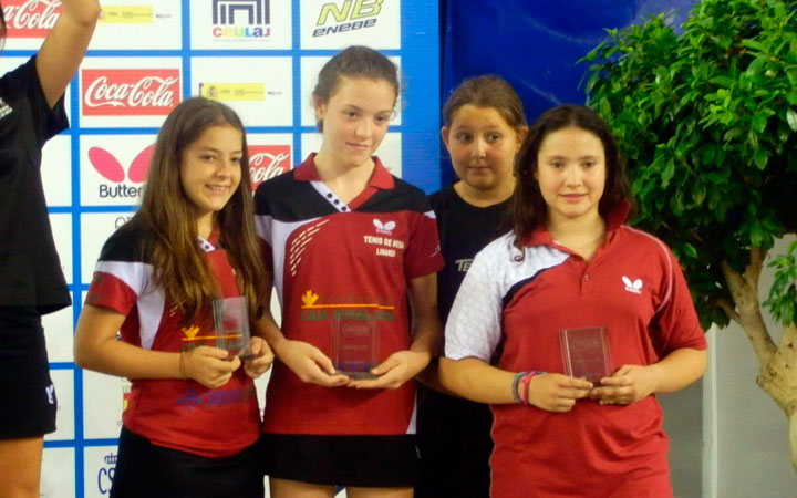 Marina Lorente, bronce en el Campeonato de España de Tenis de Mesa