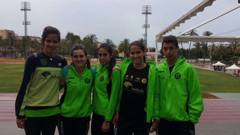 El Unicaja Atletismo consigue 18 medallas en el Andaluz sub´20 de aire libre