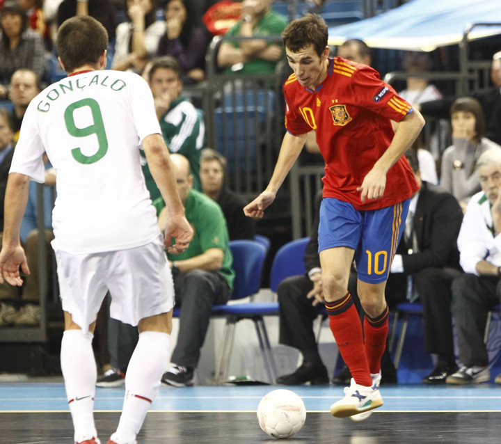 El internacional Borja Blanco, nuevo jugador del Jaén Paraíso Interior FS