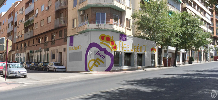 Nueva tienda oficial del Real Jaén para el mes de septiembre