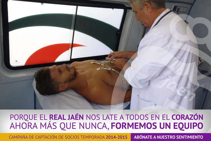 Los jugadores del Real Jaén pasan reconocimiento médico antes de iniciar la pretemporada en Islantilla