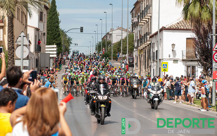 Baeza fue punto de partida para la octava jornada de la Vuelta a España