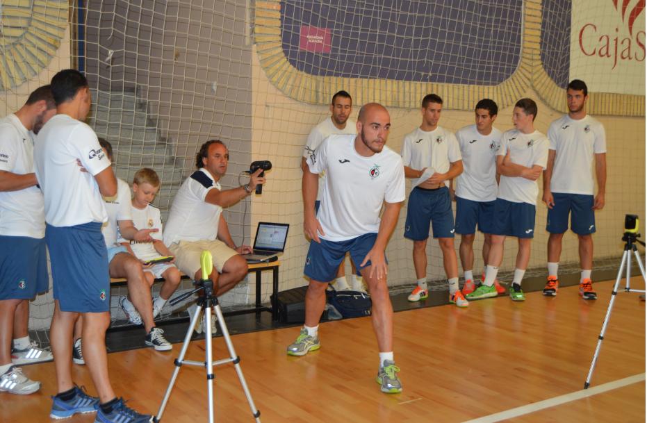 Los jugadores del Jaén FS, a examen por la UJA